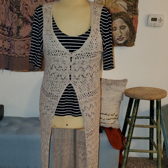 Buffalo David Bitton Sweaters - Buffalo David Bitton Duster NWT size M